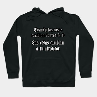 Tu  evolucionas Hoodie